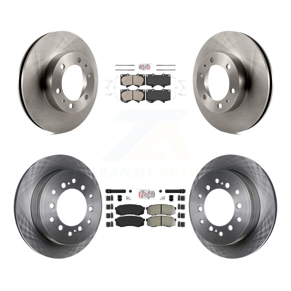 Transit Auto K8A-103686 Disc Brake Kit for 2010-2014 Toyota FJ Cruiser - Front and Rear product image