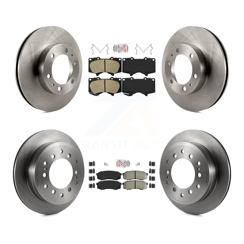 Transit Auto K8A-103687 Disc Brake Kit for 2003-2009 Toyota FJ Cruiser, Toyota 4Runner - Front and Rear product image