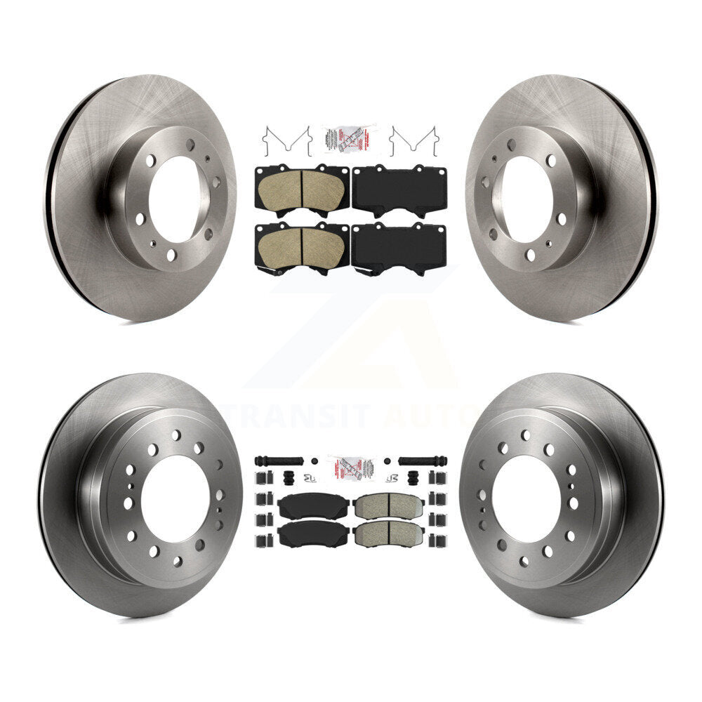 Transit Auto K8A-103688 Disc Brake Kit for 2003-2009 Toyota FJ Cruiser, Toyota 4Runner - Front and Rear product image