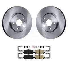 Transit Auto K8A-103723 Disc Brake Kit for 2010-2020 GMC Terrain, Chevrolet Malibu Limited, Chevrolet Impala & more - Front product image
