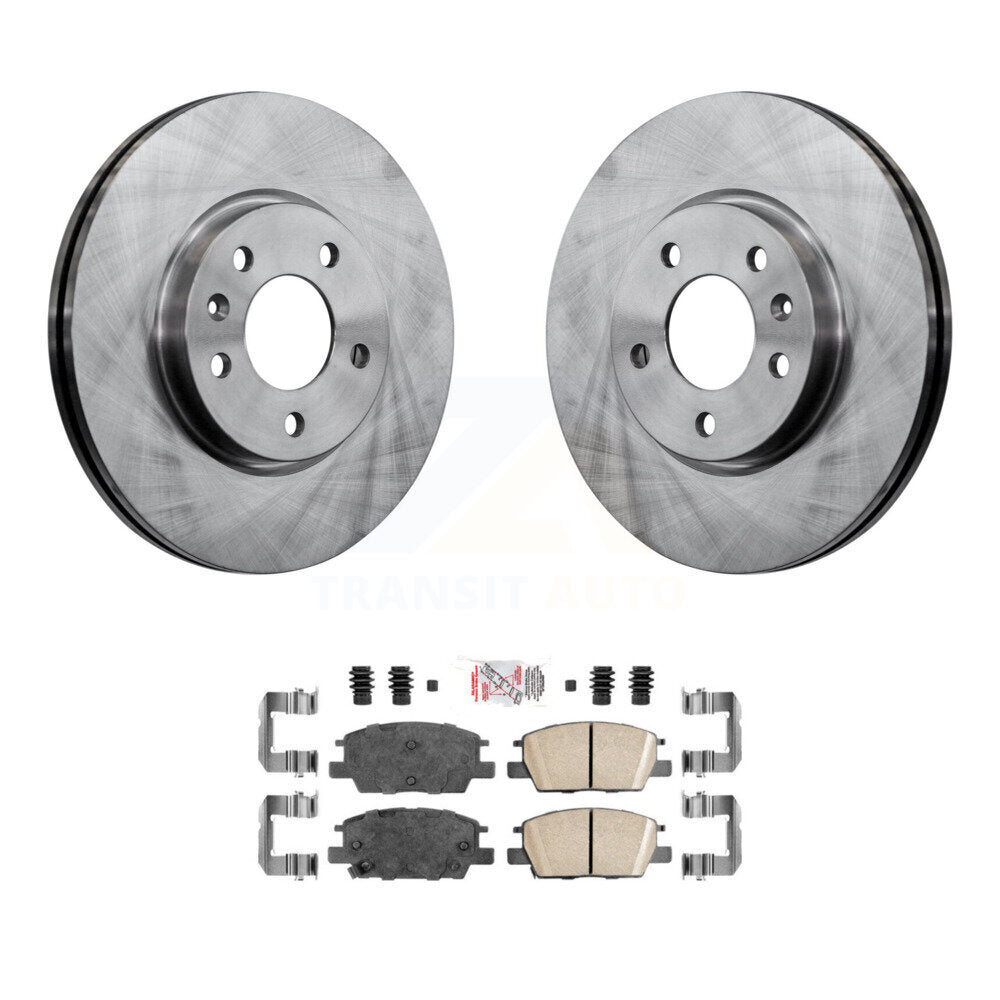 Transit Auto K8A-103729 Disc Brake Kit for 2016-2020 Chevrolet Equinox, Buick Regal Sportback, Buick Regal TourX & more - Front product image