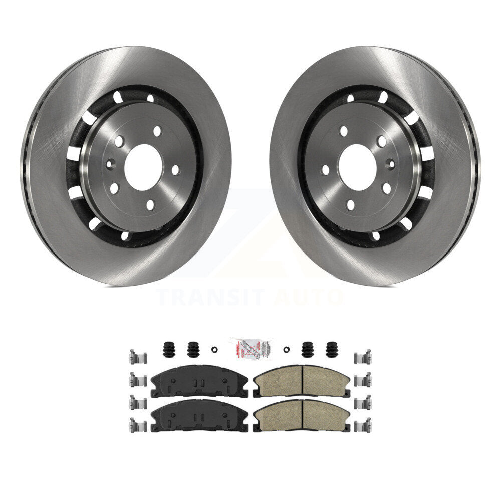 Transit Auto K8A-103737 Disc Brake Kit for 2012-2019 Ford Taurus, Ford Explorer, Ford Special Service Police Sedan & more - Front product image