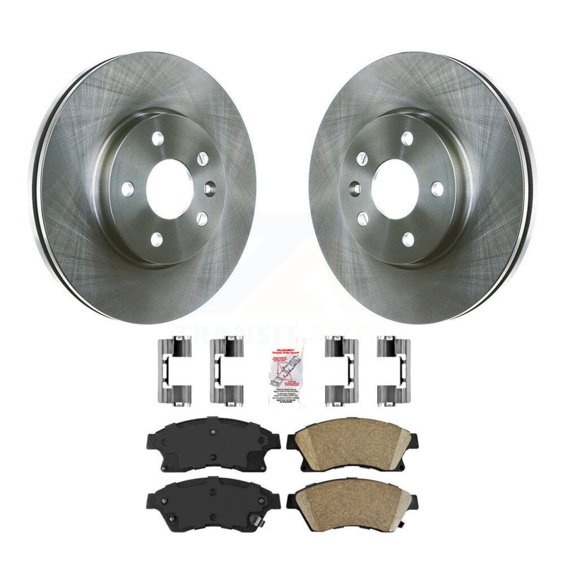 Transit Auto K8A-103764 Disc Brake Kit for 2011-2017 Chevrolet Cruze Limited, Chevrolet Sonic, Chevrolet Cruze - Front product image