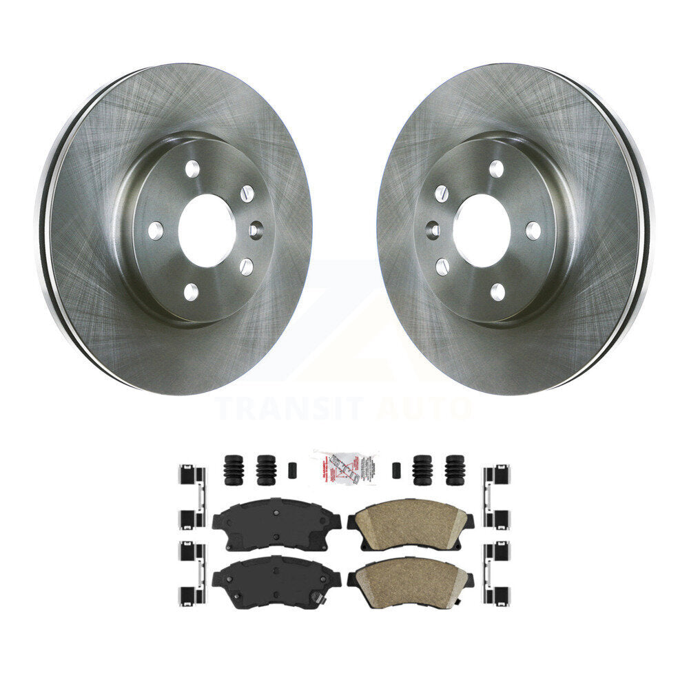 Transit Auto K8A-103765 Disc Brake Kit for 2011-2017 Chevrolet Cruze Limited, Chevrolet Sonic, Chevrolet Cruze - Front product image