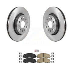 Transit Auto K8A-103776 Disc Brake Kit for 2018-2024 Jeep Wrangler, Jeep Gladiator - Front product image