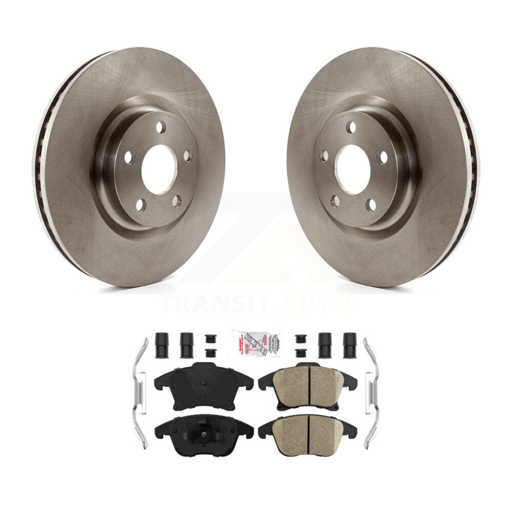 Transit Auto K8A-103807 Disc Brake Kit for 2019-2020 Ford Police Responder Hybrid, Ford SSV Plug-In Hybrid - Front product image