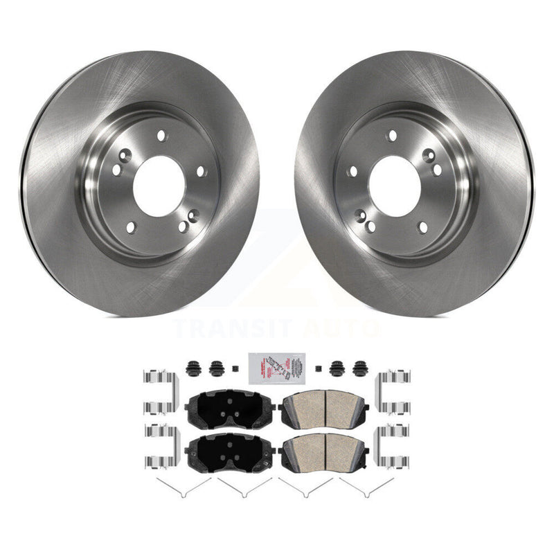 Transit Auto K8A-103841 Disc Brake Kit for 2015-2023 Kia Optima, Hyundai Kona Electric, Kia Niro EV & more - Front product image