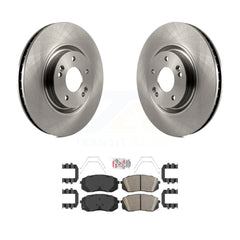 Transit Auto K8A-103842 Disc Brake Kit for 2016-2020 Kia Optima, Hyundai Sonata - Front product image