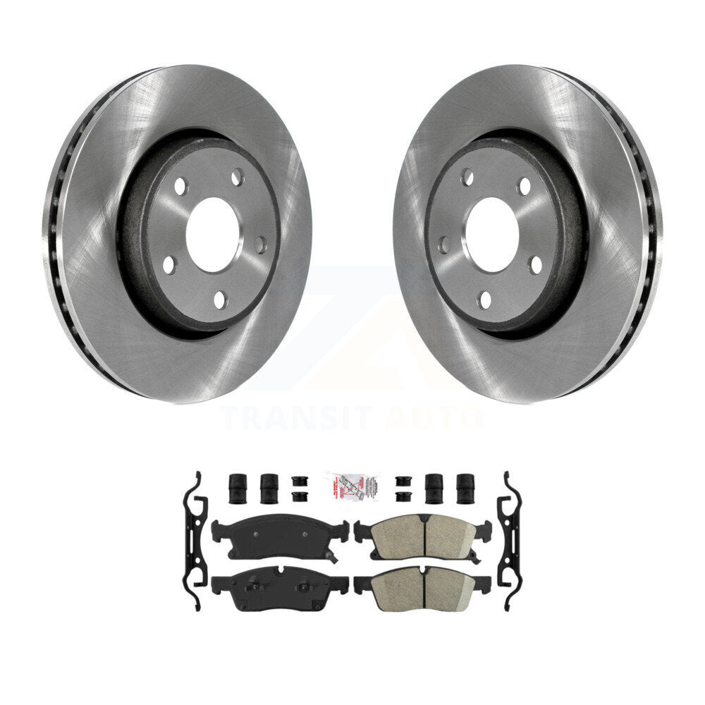 Transit Auto K8A-103859 Disc Brake Kit for 2011-2023 Dodge Durango, Jeep Grand Cherokee - Front product image
