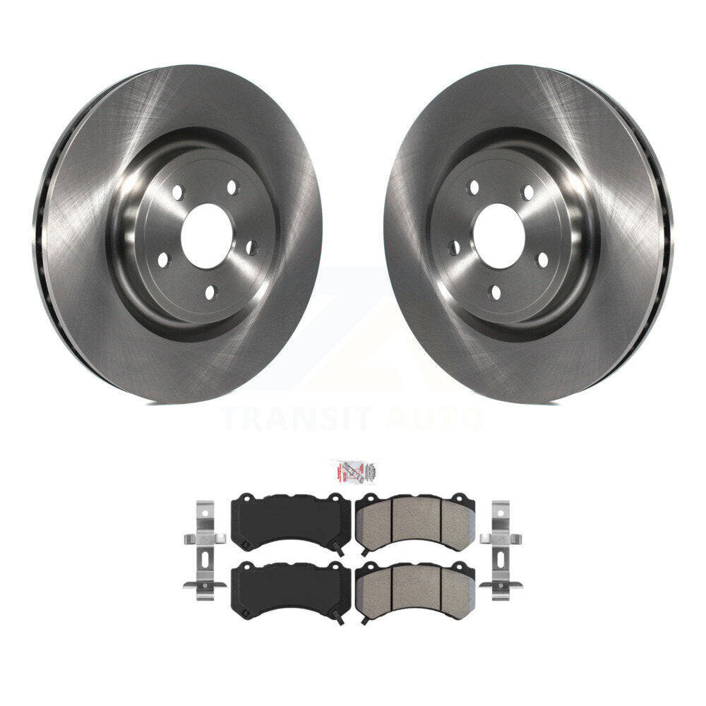 Transit Auto K8A-103865 Disc Brake Kit for 2012-2020 Dodge Durango, Jeep Grand Cherokee - Front product image