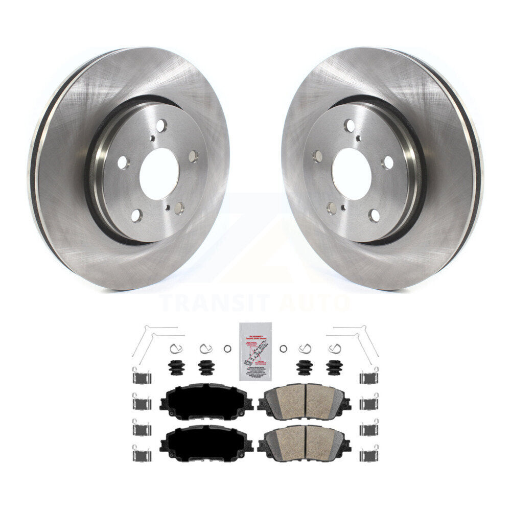 Transit Auto K8A-103903 Disc Brake Kit for 2019 Toyota C-HR - Front product image