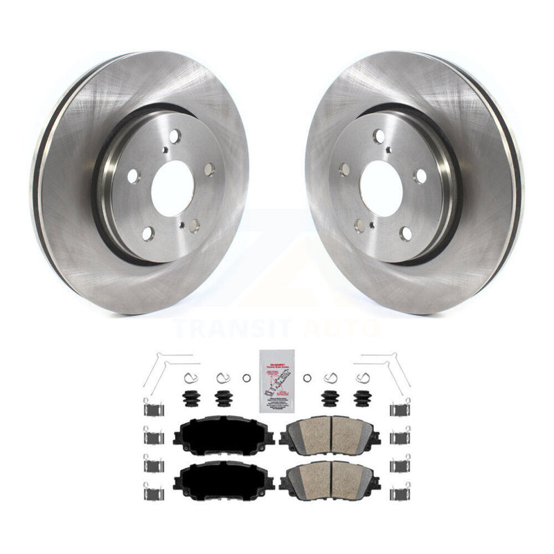 Transit Auto K8A-103903 Disc Brake Kit for 2019 Toyota C-HR - Front product image