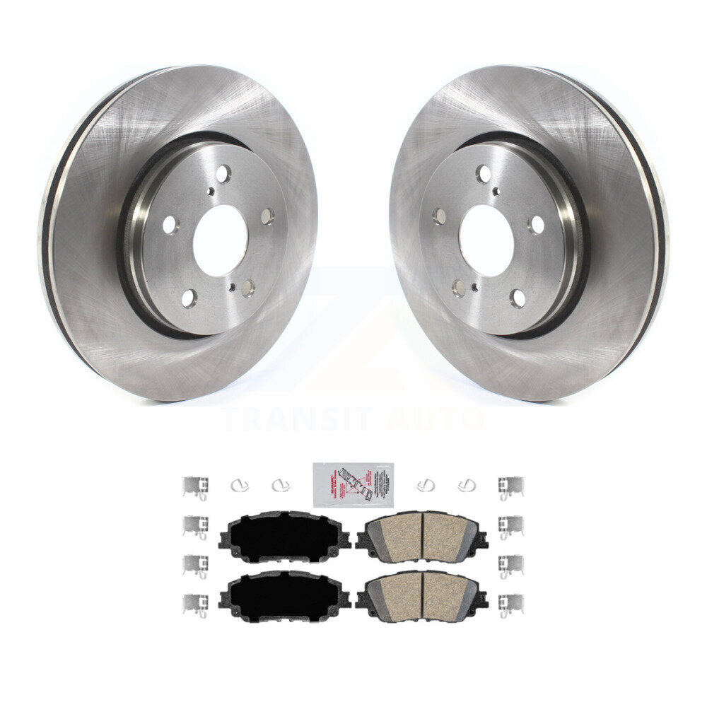 Transit Auto K8A-103904 Disc Brake Kit for 2019 Toyota C-HR - Front product image