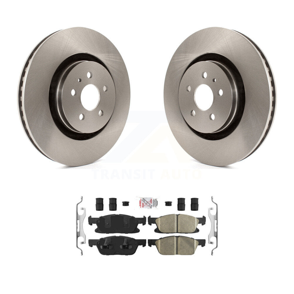 Transit Auto K8A-103908 Disc Brake Kit for 2015-2023 Ford Edge, Lincoln Nautilus, Lincoln MKX - Front product image
