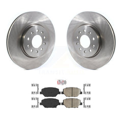Transit Auto K8A-103922 Disc Brake Kit for 2016-2020 Chevrolet Equinox, GMC Terrain, Buick Regal Sportback & more - Front product image