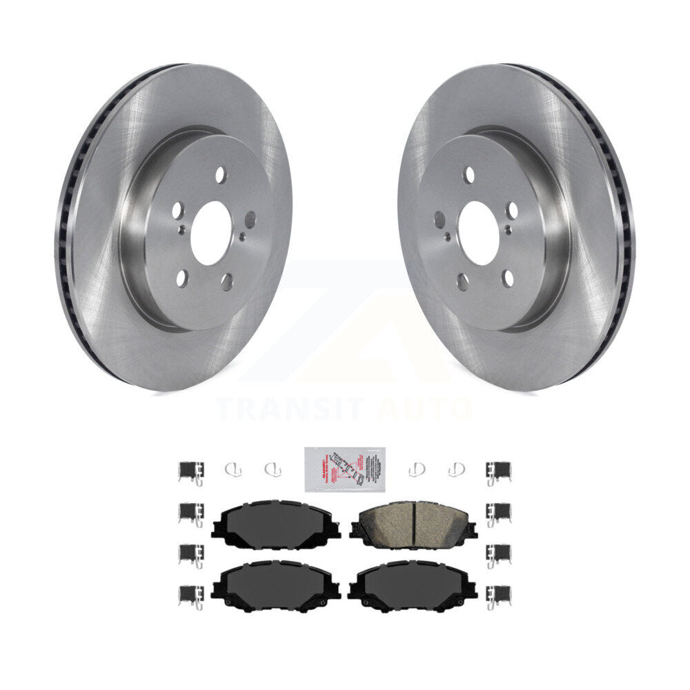 Transit Auto K8A-103927 Disc Brake Kit for 2019-2024 Toyota Corolla, Toyota Prius Prime - Front product image