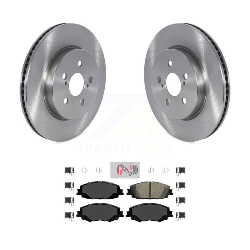 Transit Auto K8A-103927 Disc Brake Kit for 2019-2024 Toyota Corolla, Toyota Prius Prime - Front product image