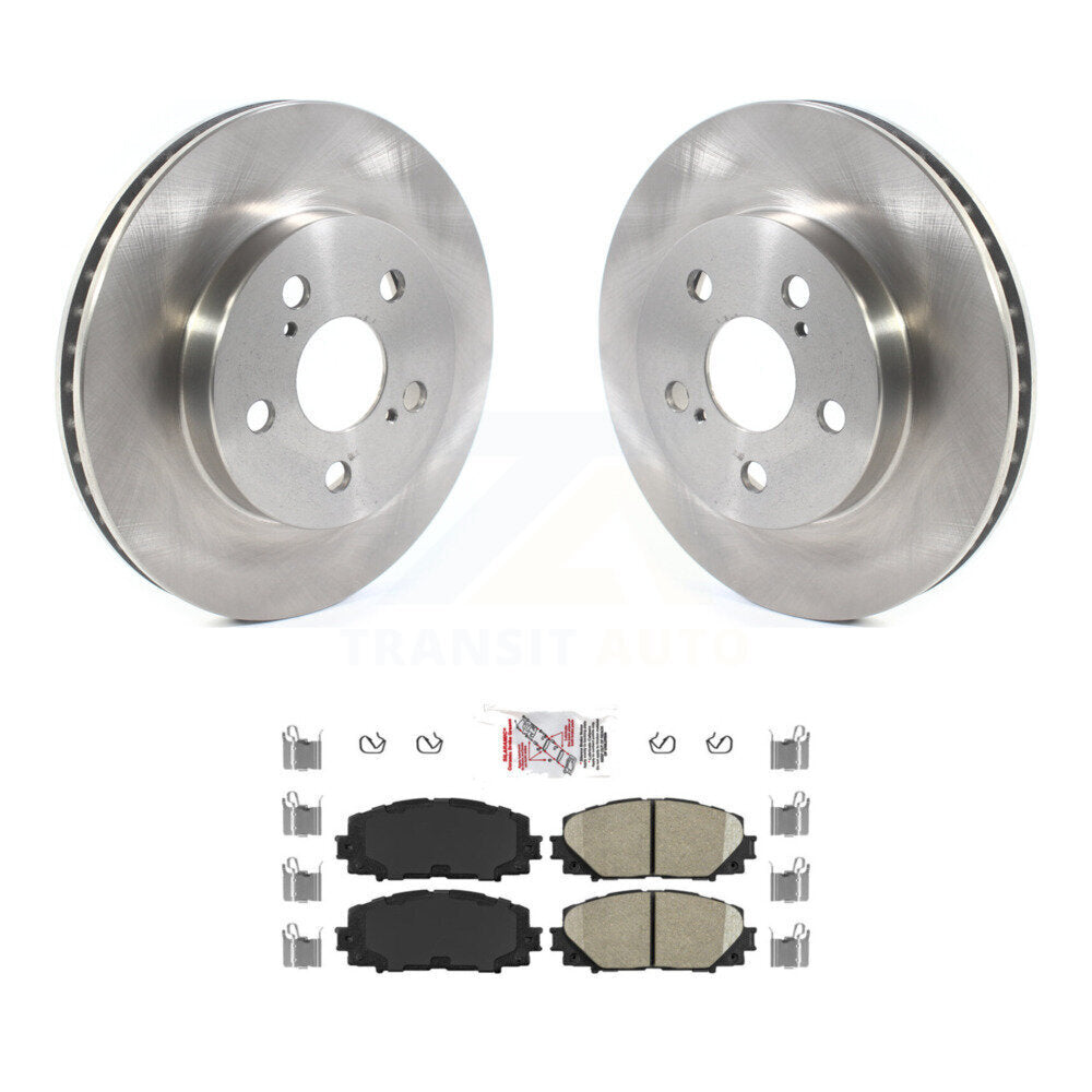 Transit Auto K8A-103932 Disc Brake Kit for 2016-2023 Toyota Corolla, Toyota Prius AWD-e, Toyota Prius Prime & more - Front product image