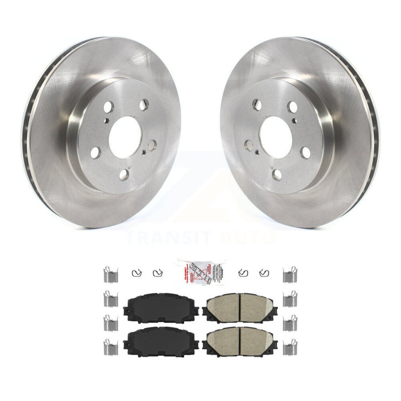 Transit Auto K8A-103932 Disc Brake Kit for 2016-2023 Toyota Corolla, Toyota Prius AWD-e, Toyota Prius Prime & more - Front product image