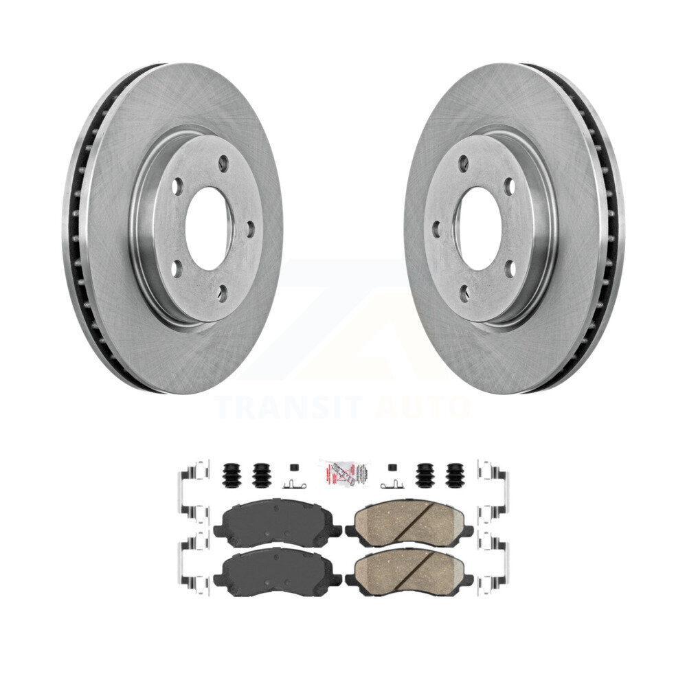 Transit Auto K8A-103944 Disc Brake Kit for 2007-2017 Mitsubishi Lancer, Dodge Caliber - Front product image