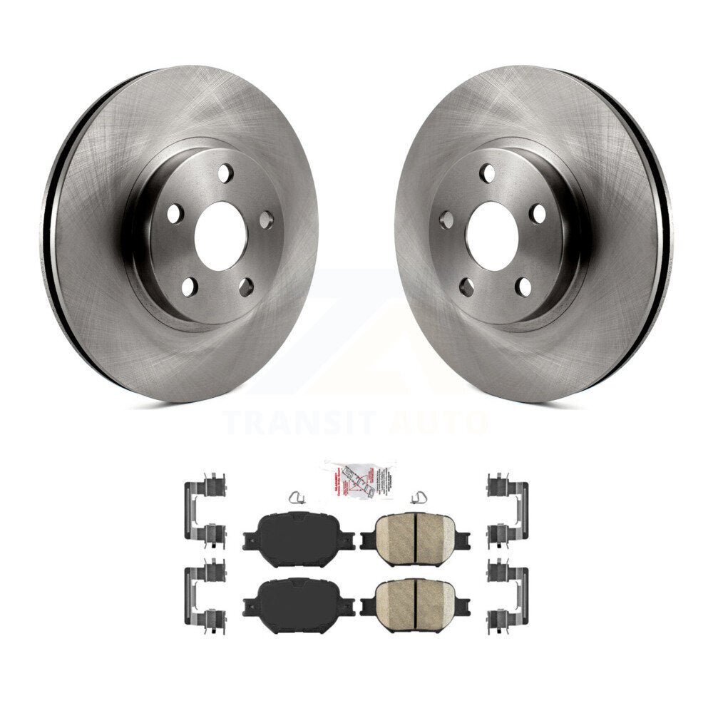 Transit Auto K8A-103950 Disc Brake Kit for 2000-2010 Scion tC, Toyota Celica - Front product image