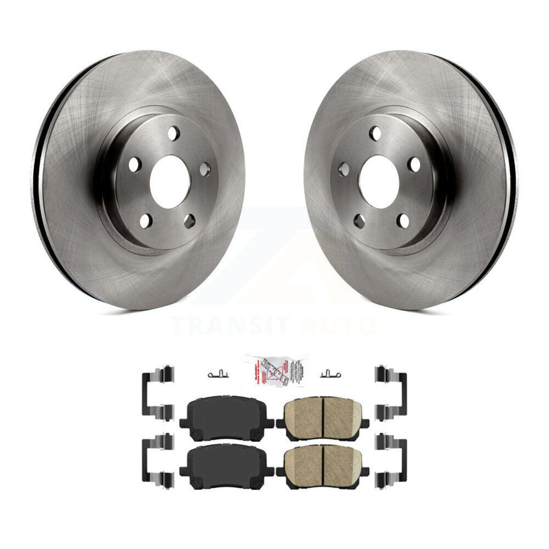Transit Auto K8A-104021 Disc Brake Kit for 2003-2008 Pontiac Vibe, Toyota Corolla, Toyota Matrix - Front product image