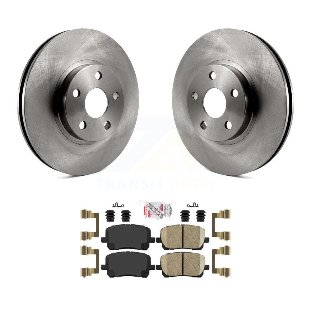 Transit Auto K8A-104022 Disc Brake Kit for 2003-2008 Pontiac Vibe, Toyota Corolla, Toyota Matrix - Front product image