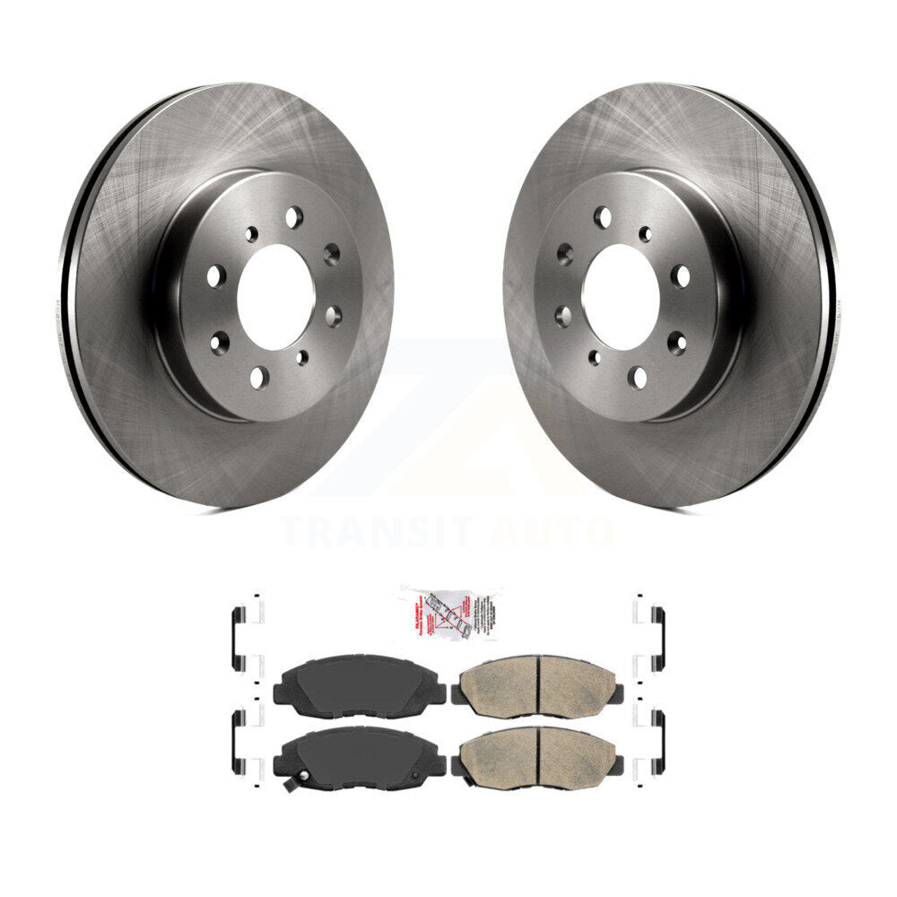 Transit Auto K8A-104025 Disc Brake Kit for 1996-2014 Honda Insight, Honda Civic, Acura EL - Front product image