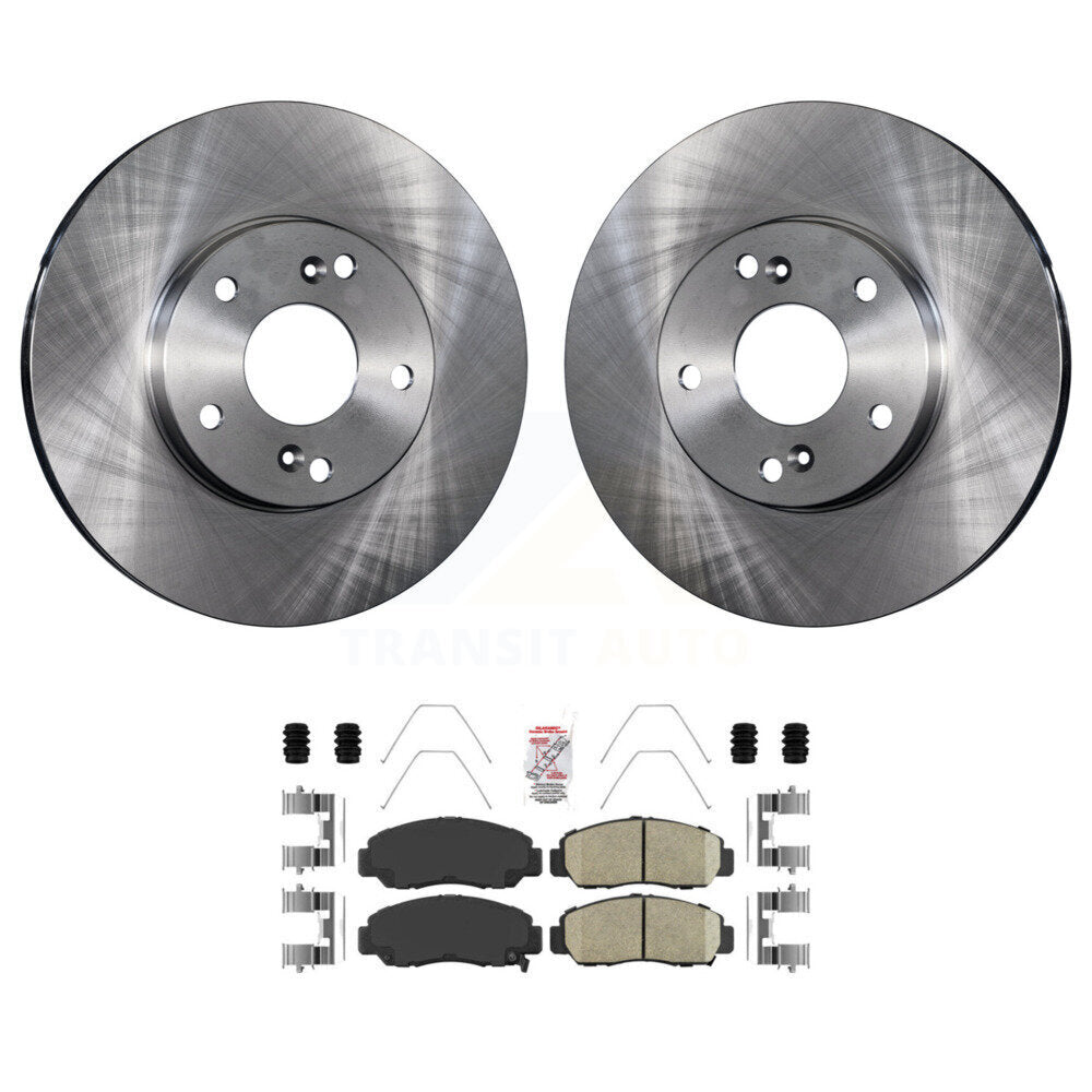 Transit Auto K8A-104033 Disc Brake Kit for 2003-2011 Acura CSX, Honda Accord, Honda Civic - Front product image