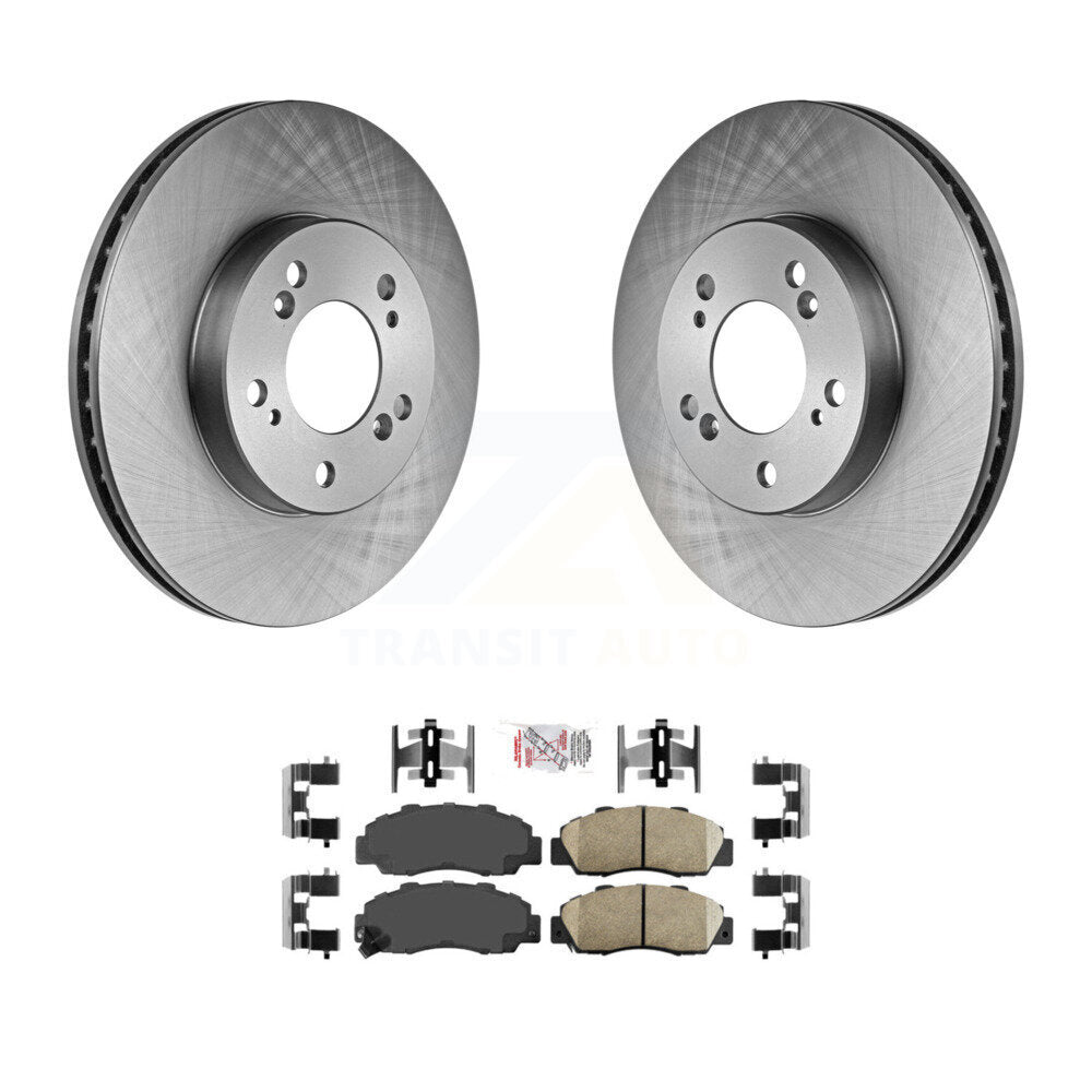 Transit Auto K8A-104037 Disc Brake Kit for 1991-2001 Acura Integra, Honda CR-V, Honda Prelude & more - Front product image