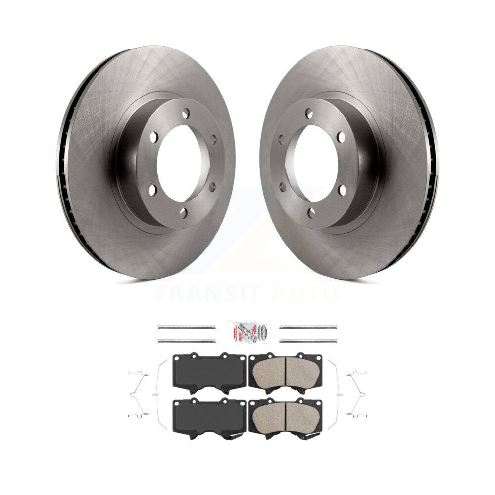 Transit Auto K8A-104071 Disc Brake Kit for 2003-2009 Toyota 4Runner, Lexus GX470 - Front product image