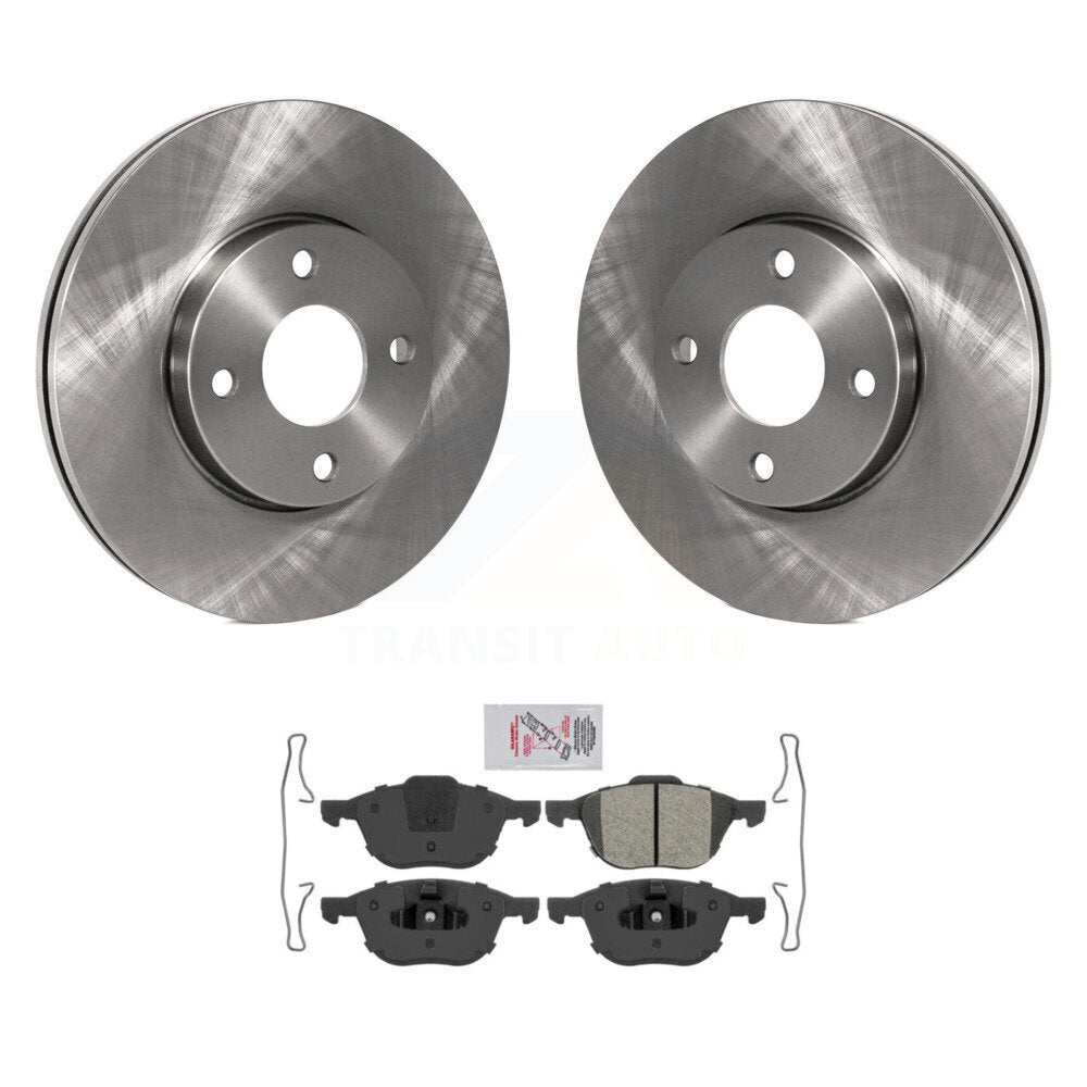 Transit Auto K8A-104132 Disc Brake Kit for 2005-2007 Ford Focus - Front product image