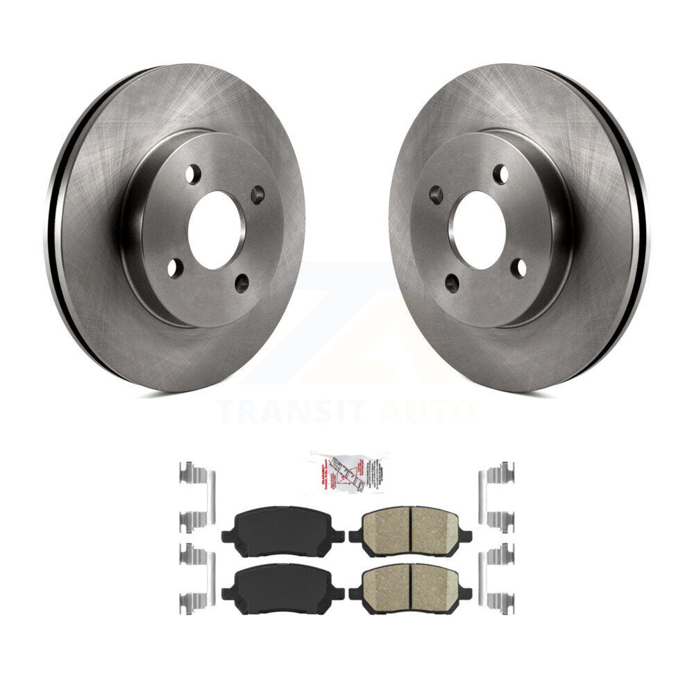 Transit Auto K8A-104139 Disc Brake Kit for 2003-2010 Chevrolet Cobalt, Pontiac G5, Pontiac Pursuit & more - Front product image