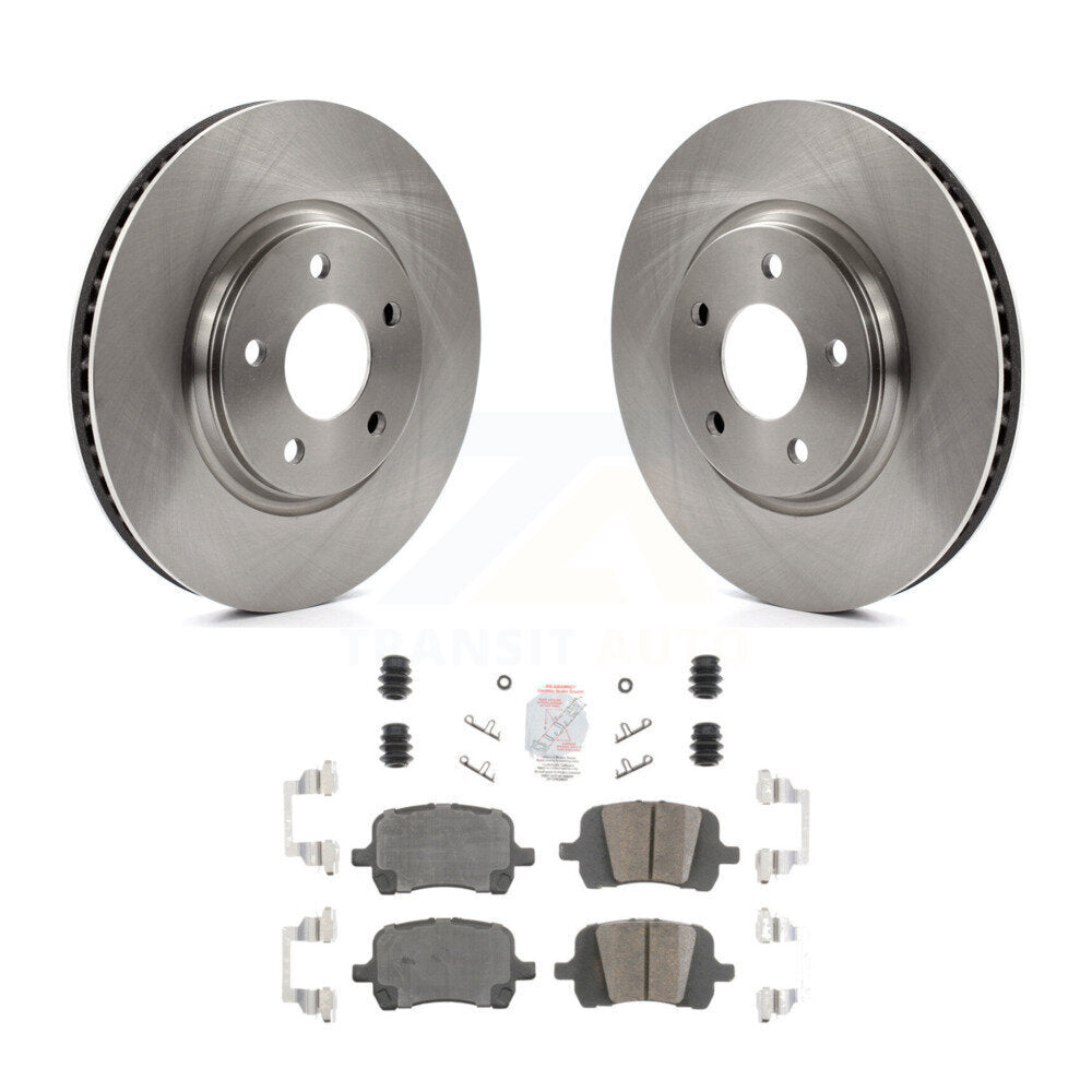 Transit Auto K8A-104147 Disc Brake Kit for 2004-2012 Chevrolet Malibu, Pontiac G5, Chevrolet Cobalt & more - Front product image