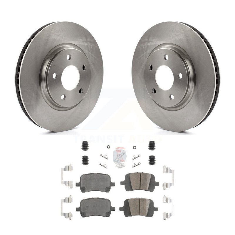 Transit Auto K8A-104147 Disc Brake Kit for 2004-2012 Chevrolet Malibu, Pontiac G5, Chevrolet Cobalt & more - Front product image