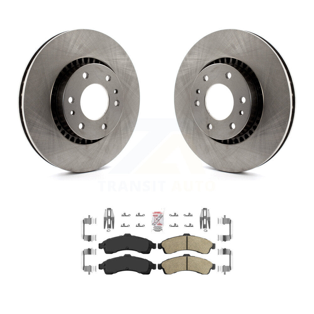 Transit Auto K8A-104172 Disc Brake Kit for 2002-2006 Isuzu Ascender, GMC Envoy, Saab 9-7x & more - Front product image