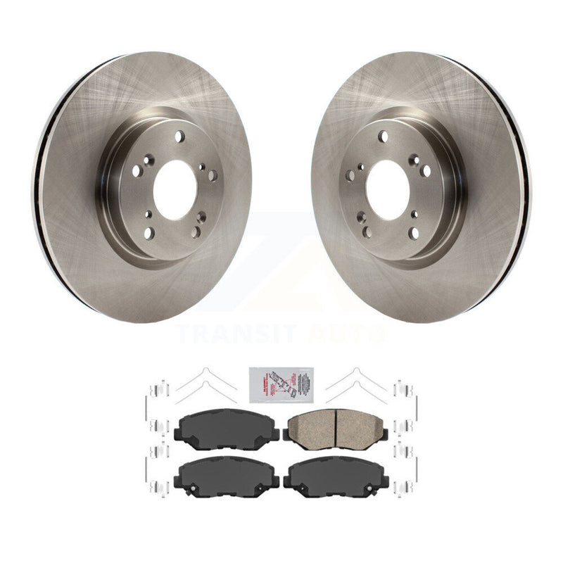 Transit Auto K8A-104175 Disc Brake Kit for 2005-2015 Acura ILX, Honda Civic, Honda CR-V - Front product image