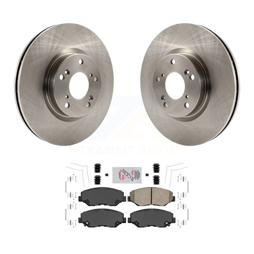 Transit Auto K8A-104178 Disc Brake Kit for 2005-2015 Acura ILX, Honda Civic, Honda CR-V - Front product image