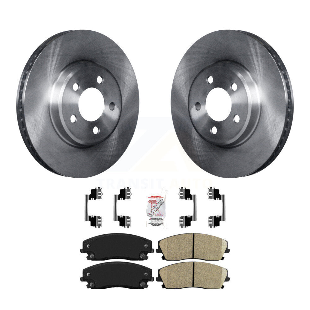 Transit Auto K8A-104202 Disc Brake Kit for 2005-2023 Chrysler 300, Dodge Challenger, Dodge Charger - Front product image