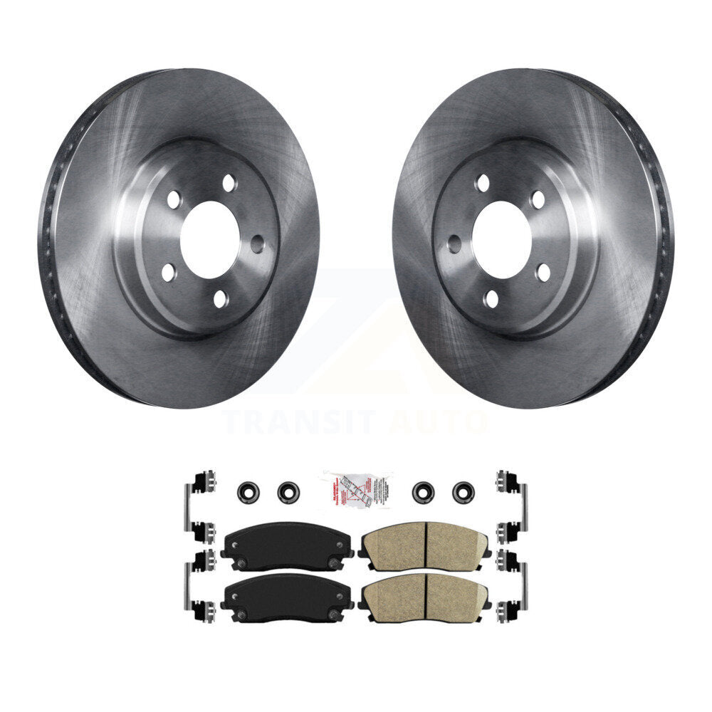 Transit Auto K8A-104204 Disc Brake Kit for 2005-2023 Chrysler 300, Dodge Challenger, Dodge Charger - Front product image