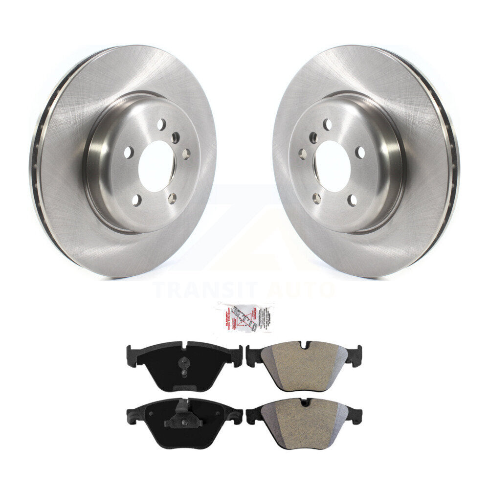 Transit Auto K8A-104226 Disc Brake Kit for 2011-2019 BMW 535d, BMW 535d xDrive, BMW 640i xDrive & more - Front product image