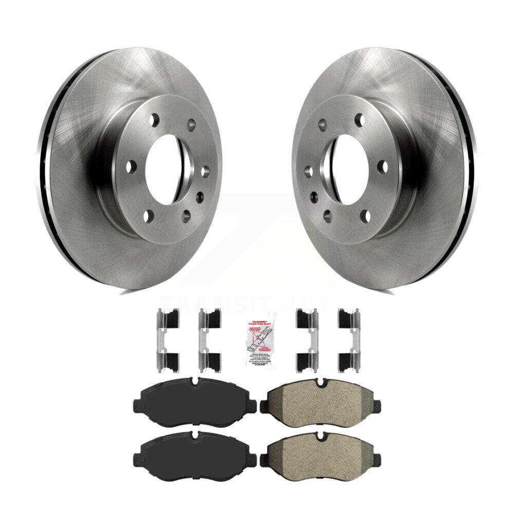 Transit Auto K8A-104272 Disc Brake Kit for 2007-2018 Mercedes-Benz Sprinter 2500, Dodge Sprinter 2500, Freightliner Sprinter 2500 - Front product image