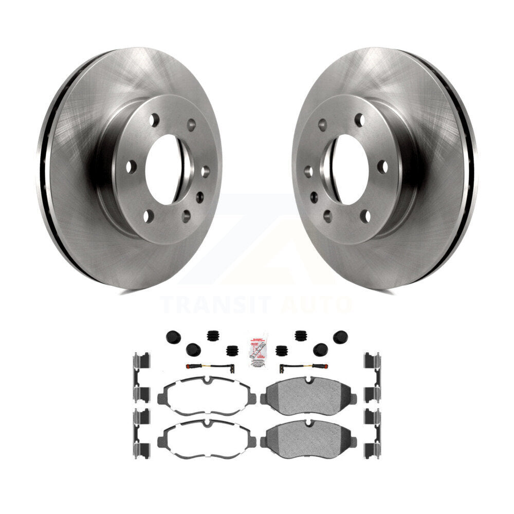 Transit Auto K8A-104273 Disc Brake Kit for 2007-2018 Mercedes-Benz Sprinter 2500, Dodge Sprinter 2500, Freightliner Sprinter 2500 - Front product image