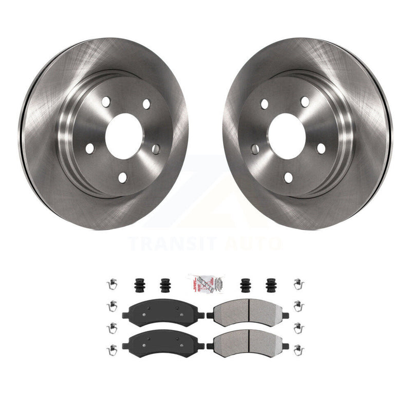 Transit Auto K8A-104287 Disc Brake Kit for 2006-2023 Ram 1500 Classic, Ram 1500, Dodge Ram 1500 & more - Front product image