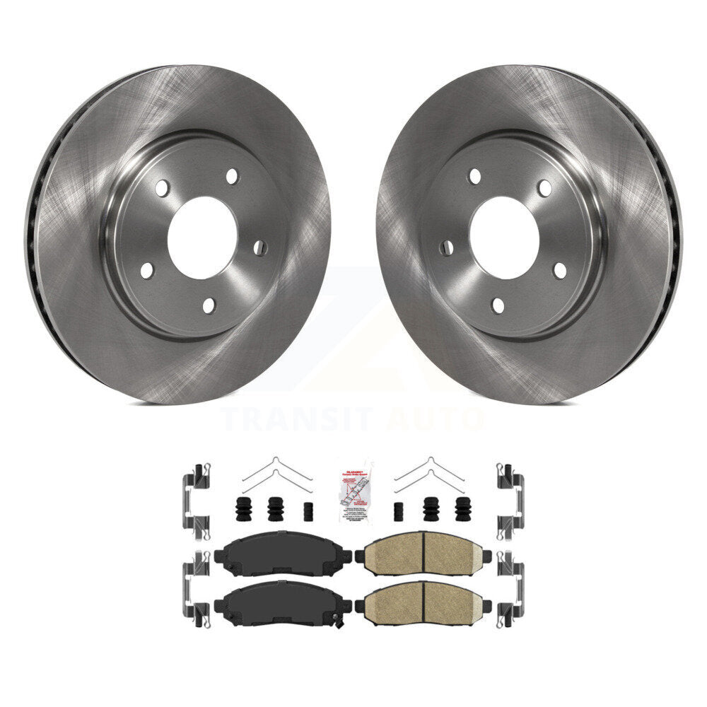 Transit Auto K8A-104329 Disc Brake Kit for 2011-2021 Nissan NV200, Chevrolet City Express, Nissan LEAF - Front product image