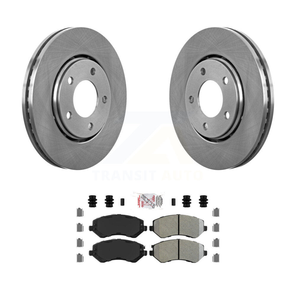 Transit Auto K8A-104384 Disc Brake Kit for 2001-2007 Dodge Caravan, Chrysler Town & Country, Chrysler Voyager & more - Front product image
