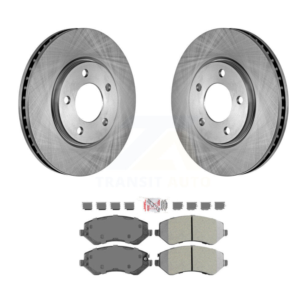 Transit Auto K8A-104385 Disc Brake Kit for 2003-2006 Dodge Grand Caravan, Chrysler Voyager - Front product image