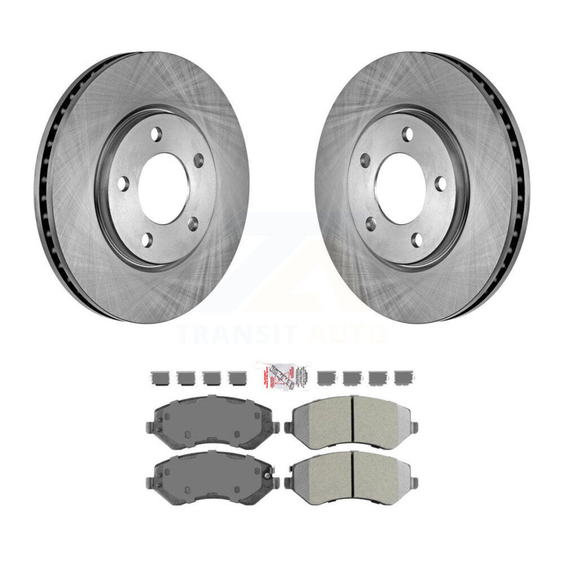 Transit Auto K8A-104385 Disc Brake Kit for 2003-2006 Dodge Grand Caravan, Chrysler Voyager - Front product image