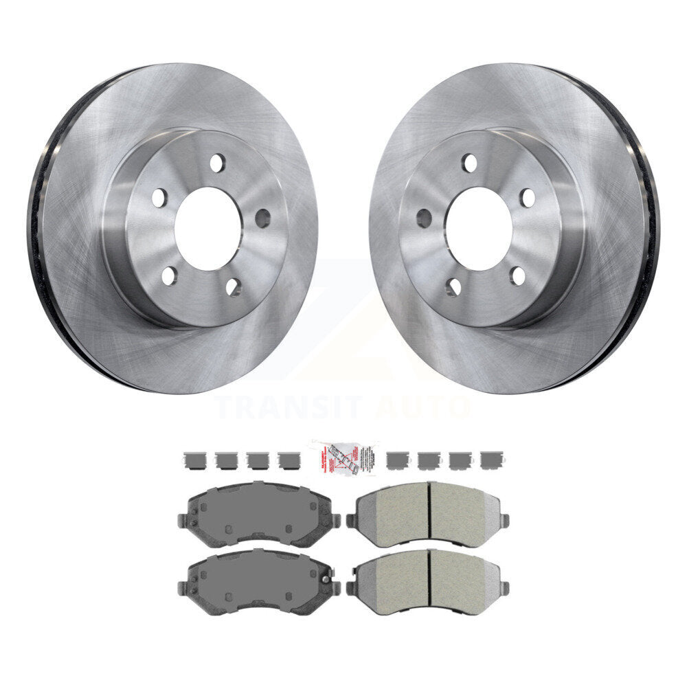 Transit Auto K8A-104387 Disc Brake Kit for 2002-2007 Jeep Liberty - Front product image