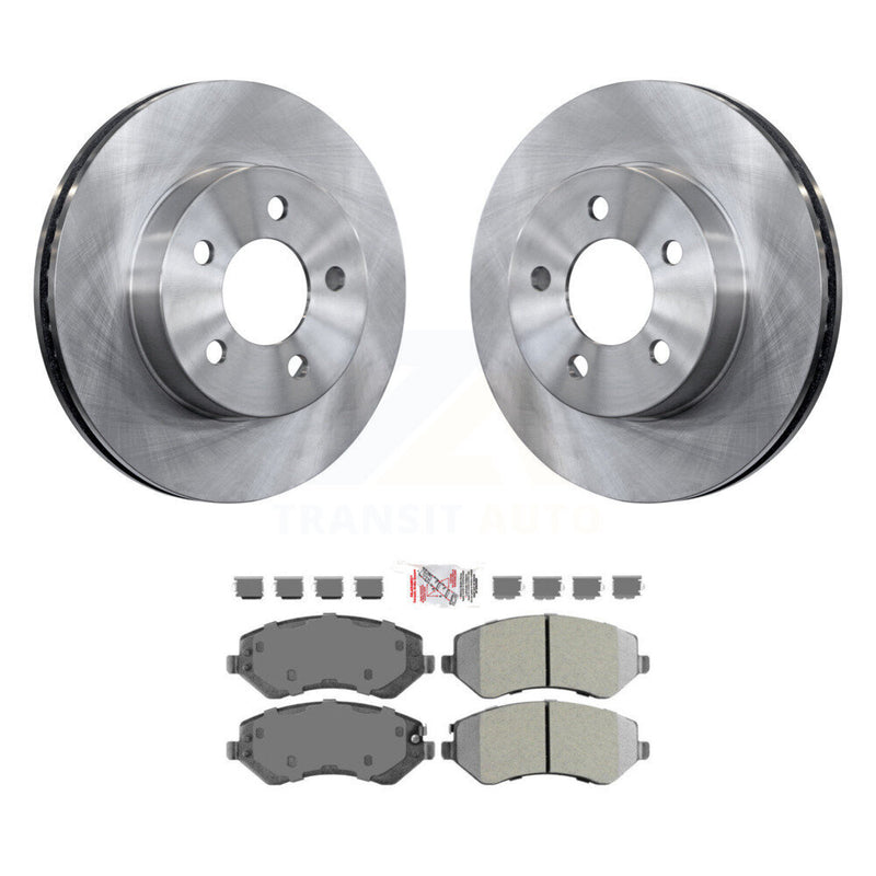 Transit Auto K8A-104387 Disc Brake Kit for 2002-2007 Jeep Liberty - Front product image